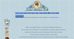 Desktop Screenshot of jackiesdolls.com